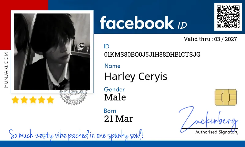 Facebook ID Card