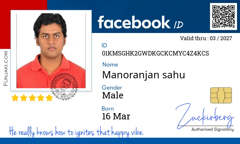 Facebook ID Card
