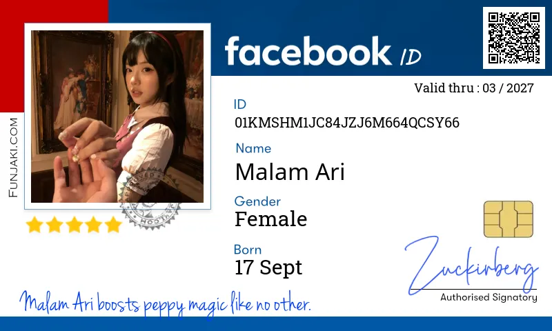 Facebook ID Card