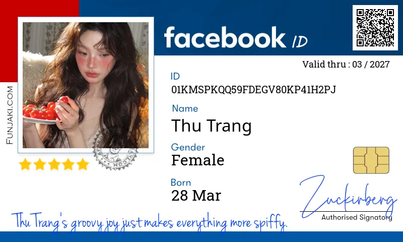 Facebook ID Card