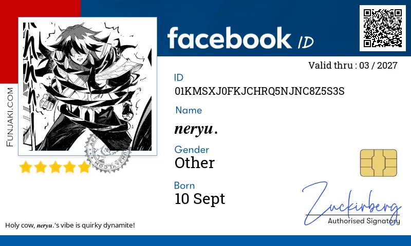 Facebook ID Card
