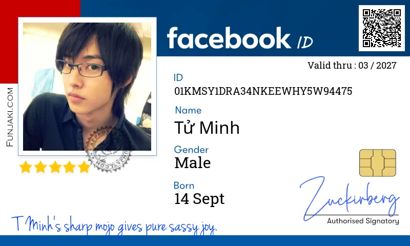 Facebook ID Card