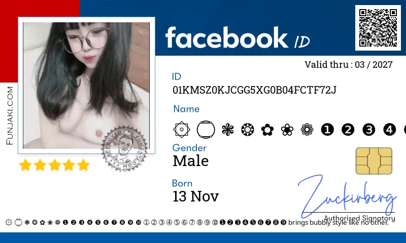 Facebook ID Card