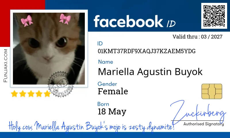 Facebook ID Card