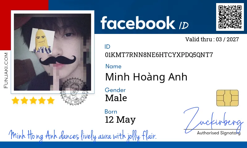 Facebook ID Card
