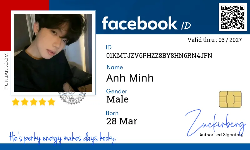 Facebook ID Card