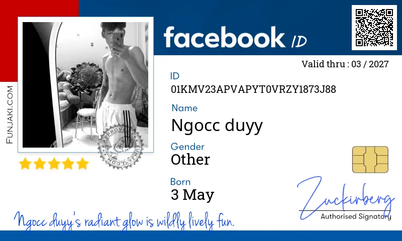 Facebook ID Card