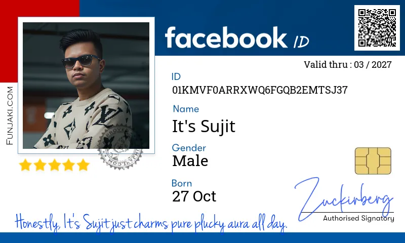 Facebook ID Card