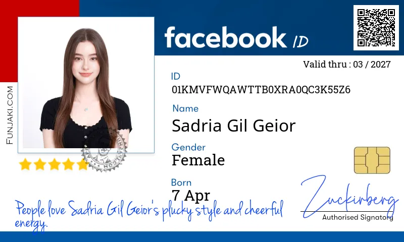 Facebook ID Card