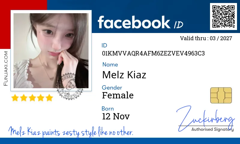 Facebook ID Card