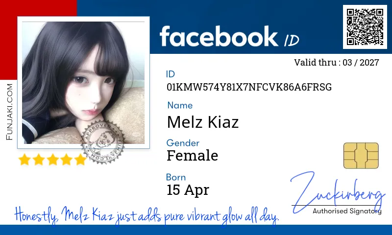 Facebook ID Card