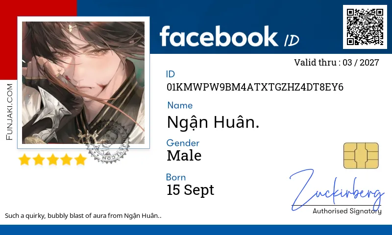 Facebook ID Card