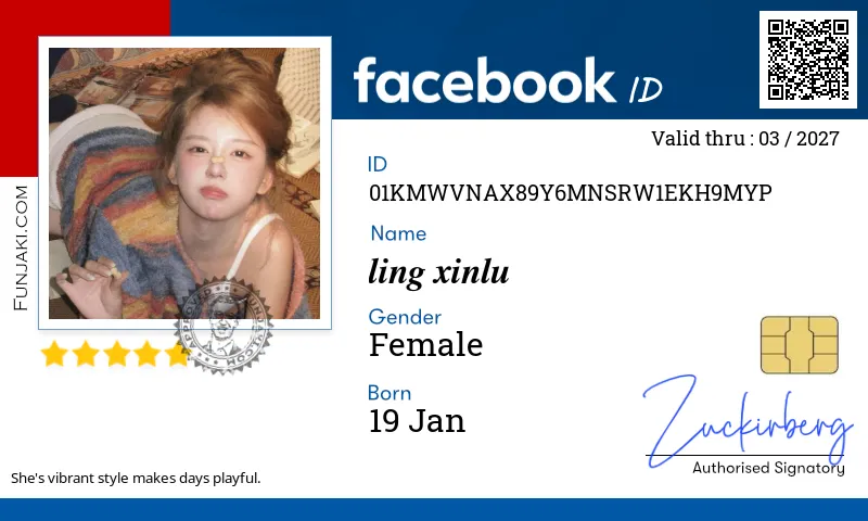 Facebook ID Card