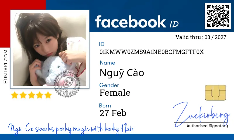 Facebook ID Card