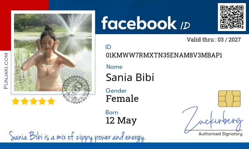 Facebook ID Card