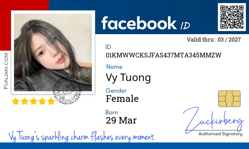 Facebook ID Card