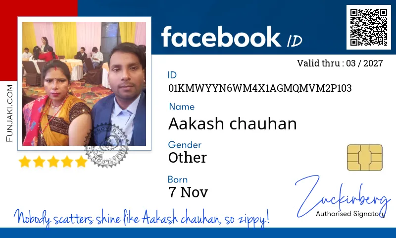 Facebook ID Card