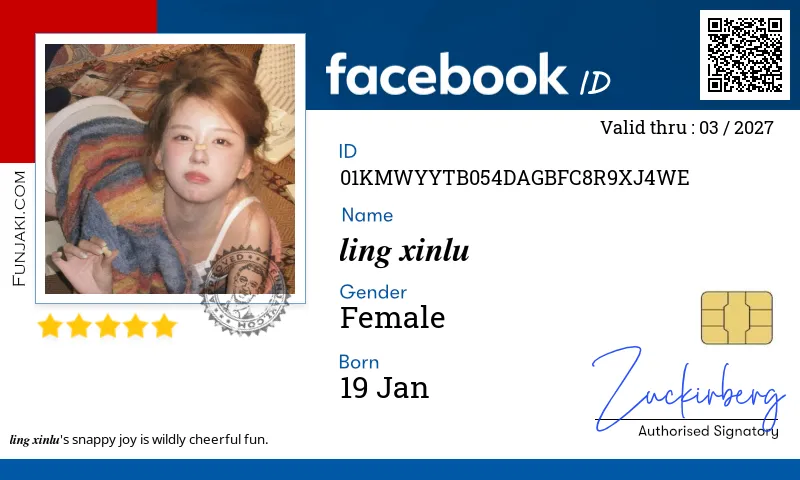 Facebook ID Card
