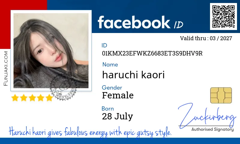 Facebook ID Card