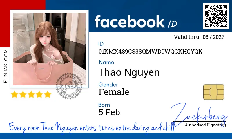 Facebook ID Card
