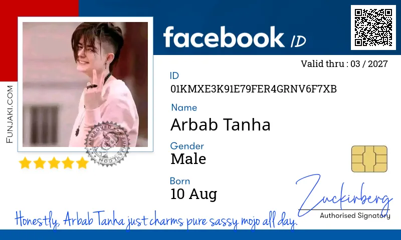 Facebook ID Card