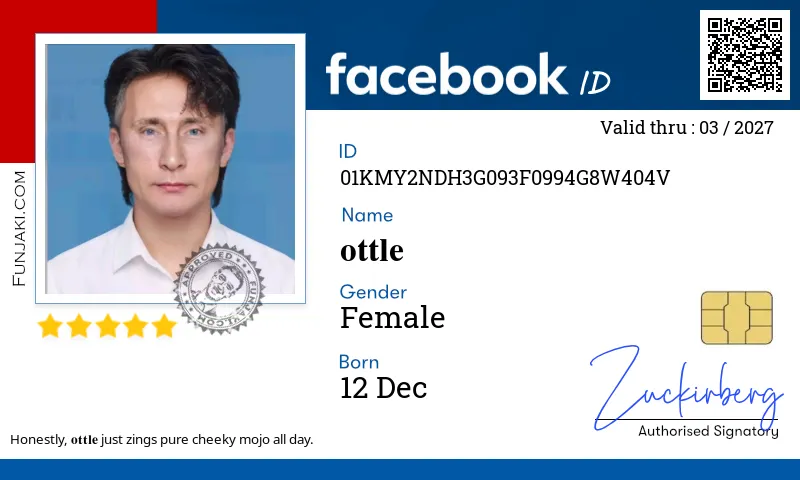 Facebook ID Card