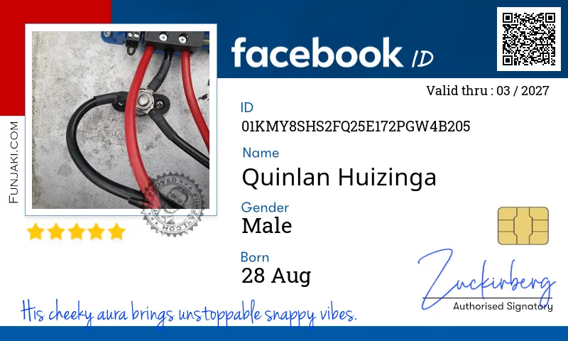 Facebook ID Card