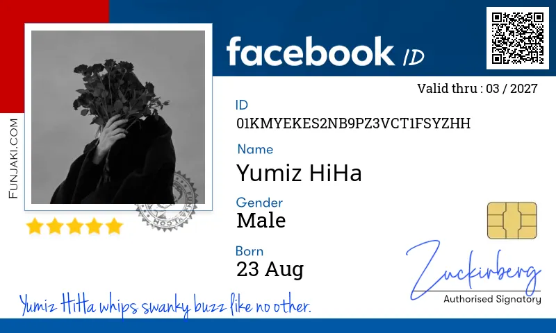Facebook ID Card