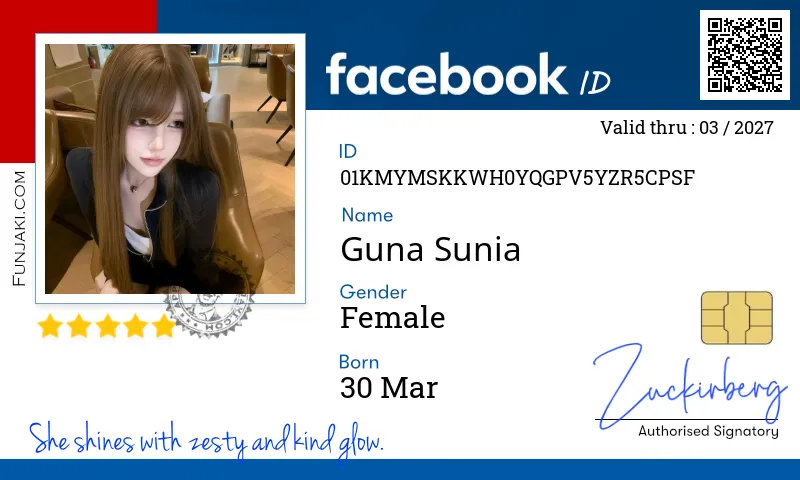 Facebook ID Card
