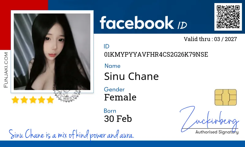 Facebook ID Card