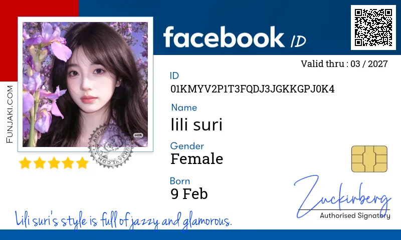 Facebook ID Card