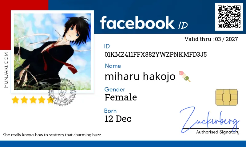 Facebook ID Card