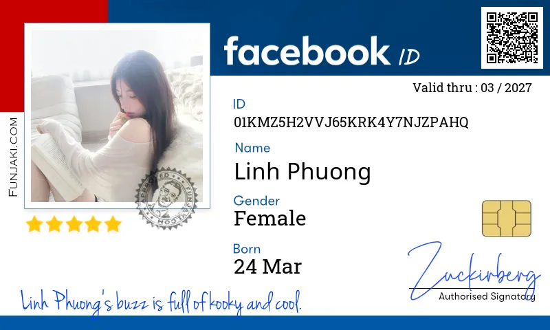 Facebook ID Card