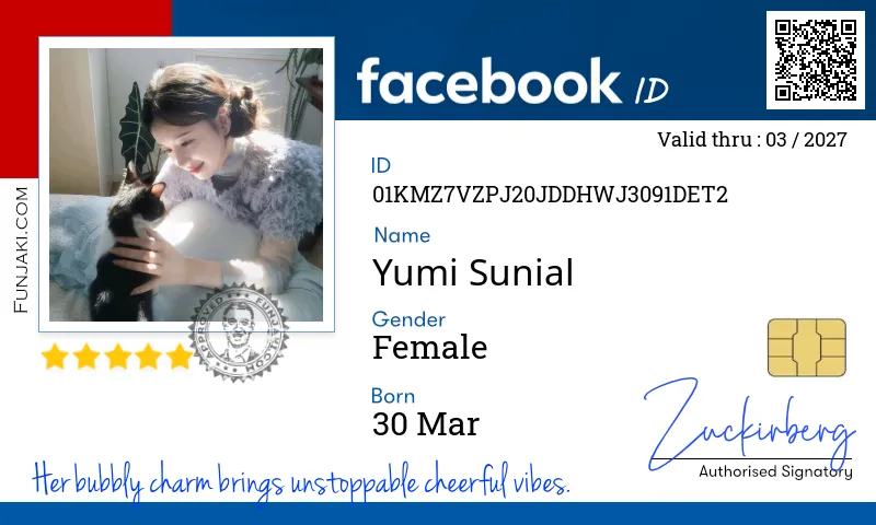 Facebook ID Card