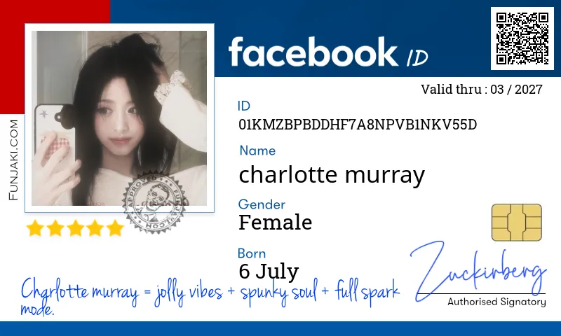 Facebook ID Card