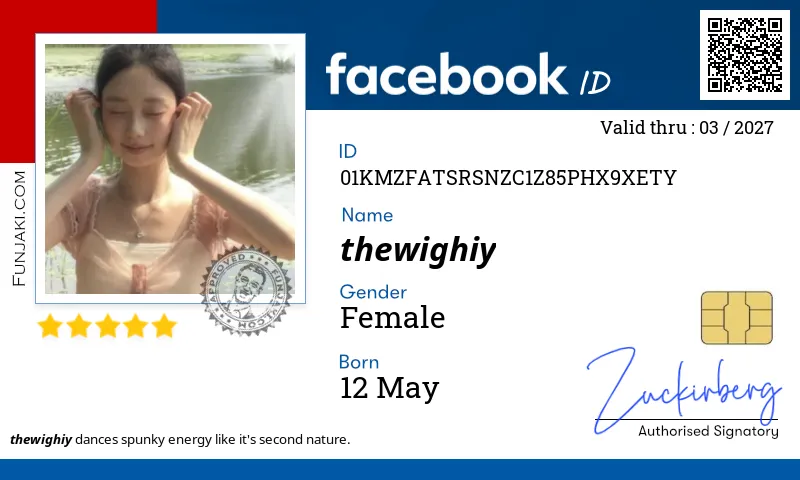 Facebook ID Card