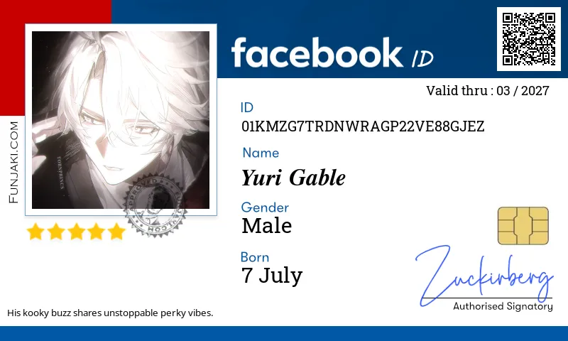 Facebook ID Card
