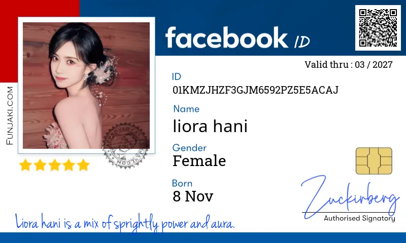 Facebook ID Card