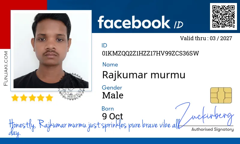 Facebook ID Card
