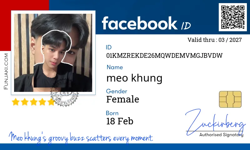 Facebook ID Card