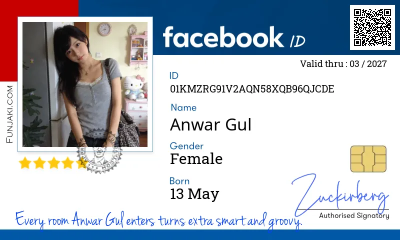Facebook ID Card