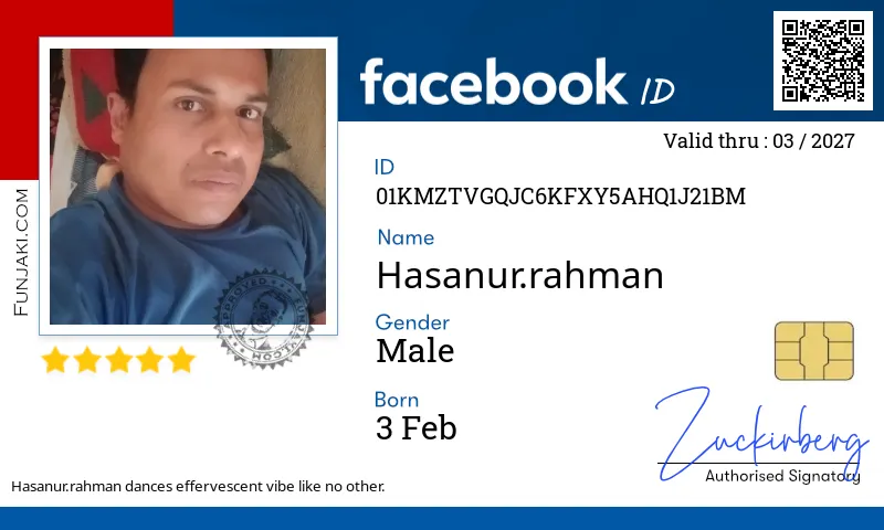 Facebook ID Card