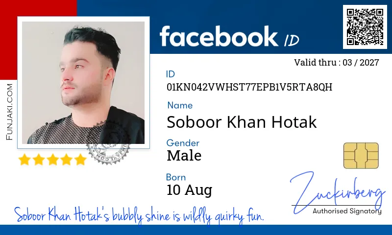 Facebook ID Card
