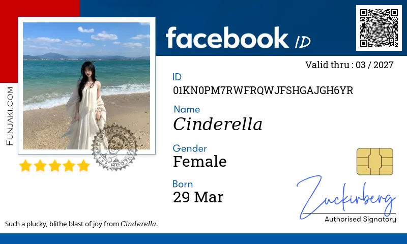 Facebook ID Card