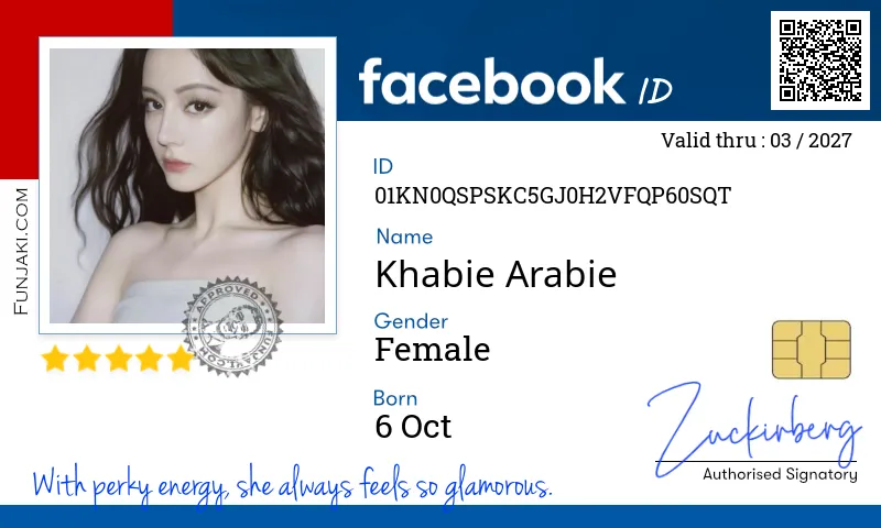 Facebook ID Card