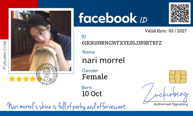 Facebook ID Card