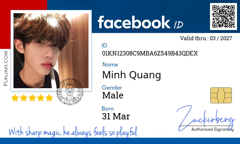 Facebook ID Card