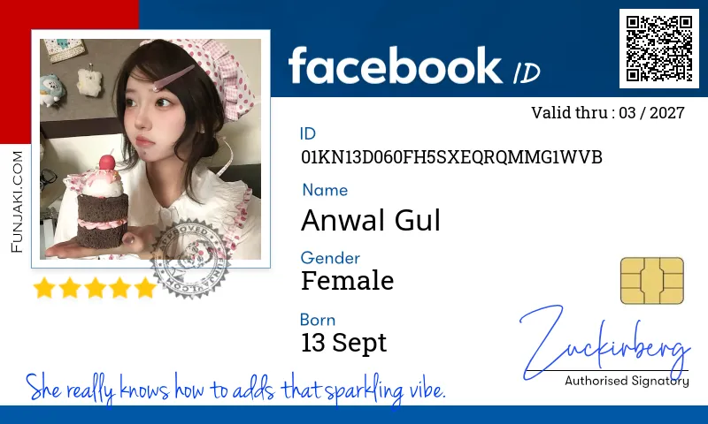 Facebook ID Card