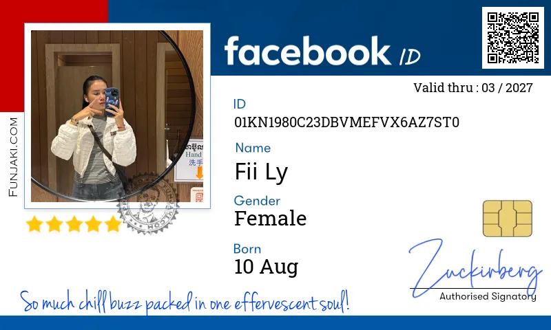 Facebook ID Card