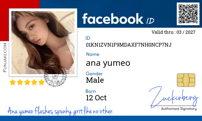 Facebook ID Card